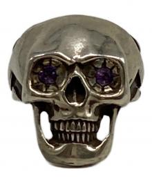 CALEE×DOD（キャリー×ディーオーディー）の古着「LUCKY SKULL RING」｜シルバー