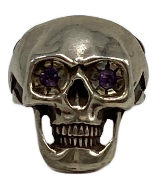 CALEE（キャリー）CALEE (キャリー) DOD (ディーオーディー) LUCKY SKULL RING シルバー サイズ:19号の古着・服飾アイテム