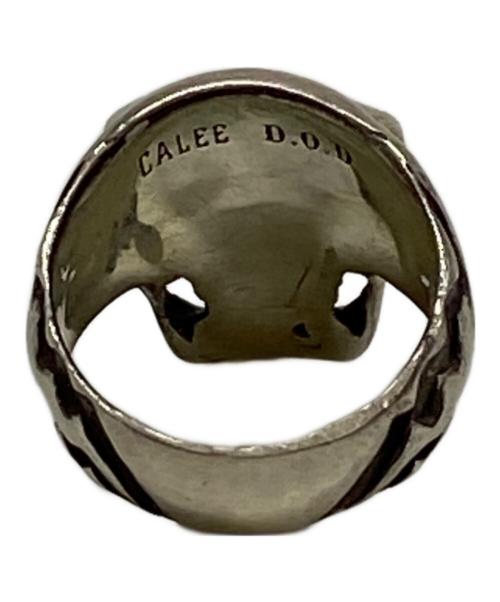 CALEE（キャリー）CALEE (キャリー) DOD (ディーオーディー) LUCKY SKULL RING シルバー サイズ:19号の古着・服飾アイテム