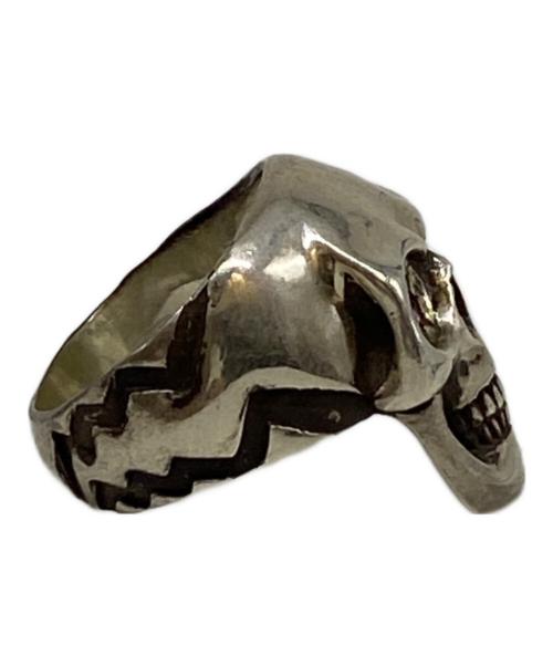 CALEE（キャリー）CALEE (キャリー) DOD (ディーオーディー) LUCKY SKULL RING シルバー サイズ:19号の古着・服飾アイテム