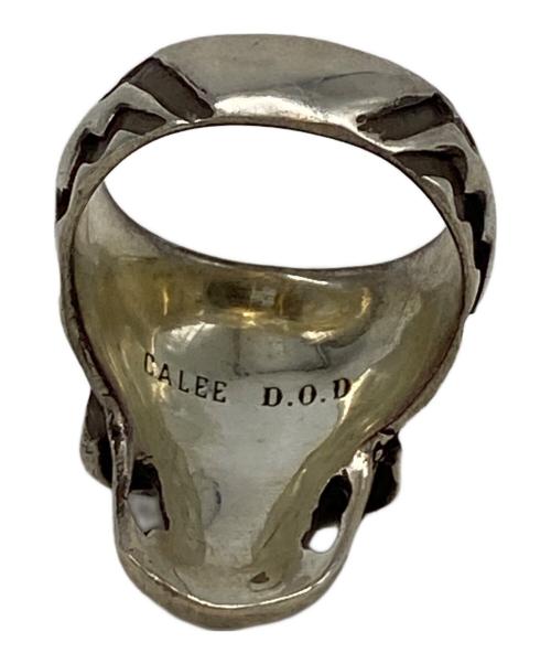 CALEE（キャリー）CALEE (キャリー) DOD (ディーオーディー) LUCKY SKULL RING シルバー サイズ:19号の古着・服飾アイテム