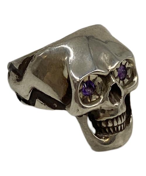 CALEE（キャリー）CALEE (キャリー) DOD (ディーオーディー) LUCKY SKULL RING シルバー サイズ:19号の古着・服飾アイテム