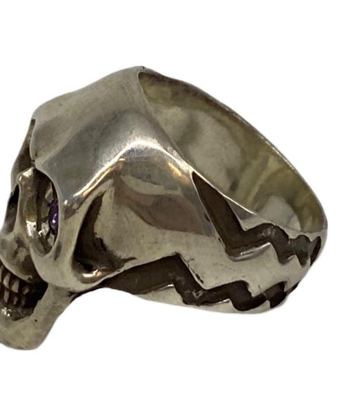 CALEE（キャリー）CALEE (キャリー) DOD (ディーオーディー) LUCKY SKULL RING シルバー サイズ:19号の古着・服飾アイテム