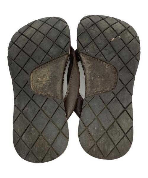 VISVIM（ビズビム）VISVIM (ビズビム) LAMA SANDAL-FOLK ブラウン サイズ:Ｍの古着・服飾アイテム