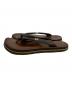 VISVIM (ビズビム) LAMA SANDAL-FOLK ブラウン サイズ:Ｍ：15000円