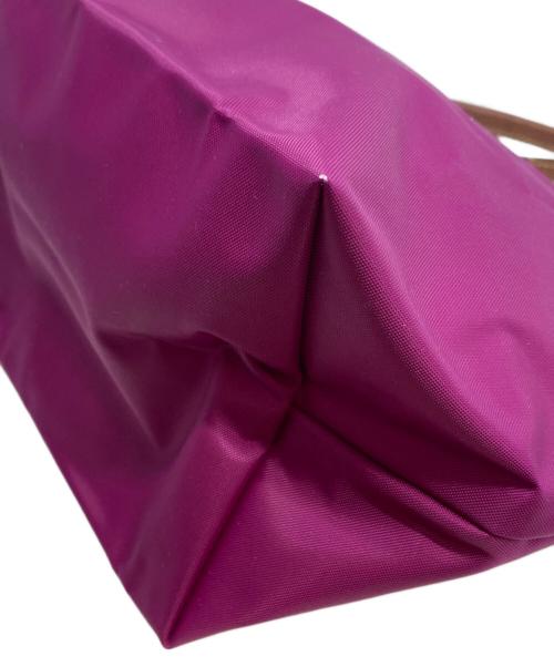 LONGCHAMP（ロンシャン）LONGCHAMP (ロンシャン) ルプリアージュ オリジナル S トップハンドルバッグ パープルの古着・服飾アイテム