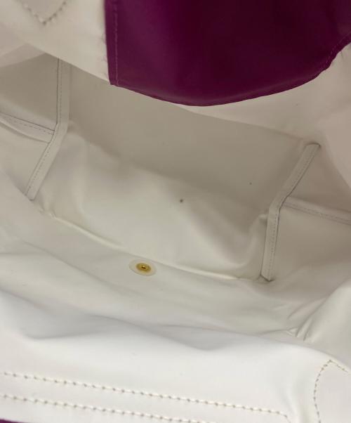 LONGCHAMP（ロンシャン）LONGCHAMP (ロンシャン) ルプリアージュ オリジナル S トップハンドルバッグ パープルの古着・服飾アイテム