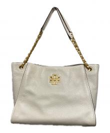 TORY BURCH（トリーバーチ）の古着「ブリテン トートバッグ」｜アイボリー