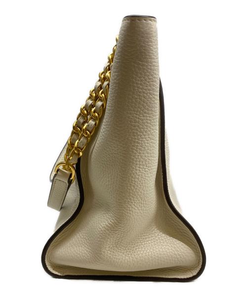 TORY BURCH（トリーバーチ）TORY BURCH (トリーバーチ) ブリテン トートバッグ アイボリーの古着・服飾アイテム