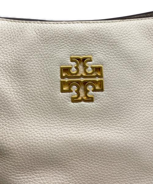 TORY BURCH（トリーバーチ）TORY BURCH (トリーバーチ) ブリテン トートバッグ アイボリーの古着・服飾アイテム