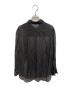 LESSAGE (レサージュ) 25ss シアーリネンシャツ ブラウン サイズ:ＦＲＥＥ：4000円