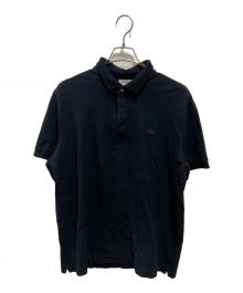 LACOSTE（ラコステ）の古着「レギュラーフィット ストレッチ パリポロシャツ」｜ブラック
