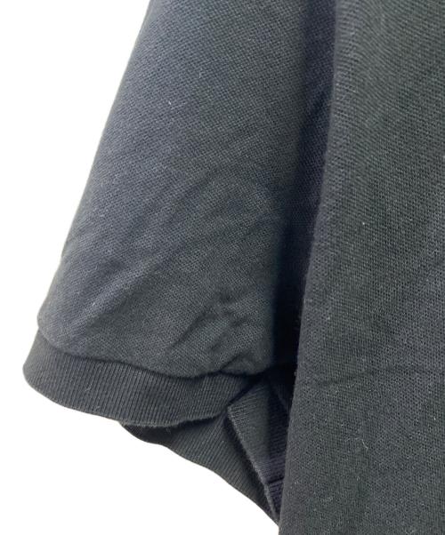LACOSTE（ラコステ）LACOSTE (ラコステ) レギュラーフィット ストレッチ パリポロシャツ ブラック サイズ:Ｌの古着・服飾アイテム