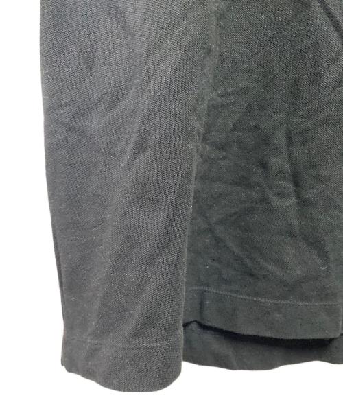 LACOSTE（ラコステ）LACOSTE (ラコステ) レギュラーフィット ストレッチ パリポロシャツ ブラック サイズ:Ｌの古着・服飾アイテム