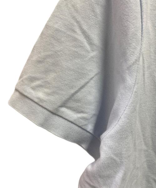 LACOSTE（ラコステ）LACOSTE (ラコステ) レギュラーフィット ストレッチ パリポロシャツ ブルー サイズ:Ｌの古着・服飾アイテム