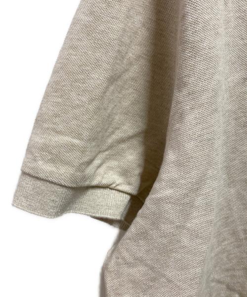 LACOSTE（ラコステ）LACOSTE (ラコステ) レギュラーフィット ストレッチ パリポロシャツ ベージュ サイズ:Ｌの古着・服飾アイテム