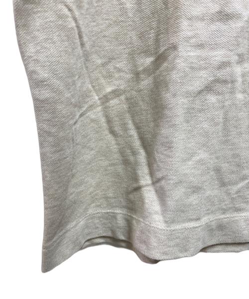 LACOSTE（ラコステ）LACOSTE (ラコステ) レギュラーフィット ストレッチ パリポロシャツ ベージュ サイズ:Ｌの古着・服飾アイテム