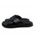 UGG (アグ) WAINSCOTT SLIDE ブラック サイズ:26：7000円