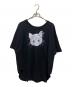 Vivienne Westwood RED LABEL（ヴィヴィアンウエストウッドレッドレーベル）の古着「キャットプリントTシャツ」｜ブラック
