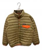 Patagoniaパタゴニア）の古着「Down-SnapT Pullover」｜ブラウン