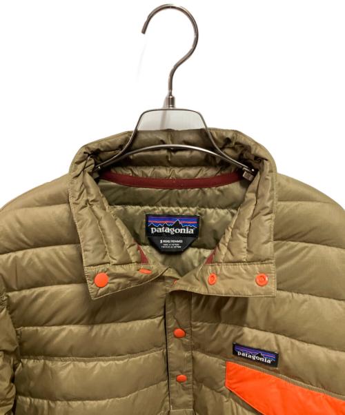 Patagonia（パタゴニア）Patagonia (パタゴニア) Down-SnapT Pullover ブラウン サイズ:Ｓの古着・服飾アイテム