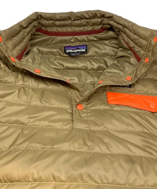 Patagonia（パタゴニア）Patagonia (パタゴニア) Down-SnapT Pullover ブラウン サイズ:Ｓの古着・服飾アイテム
