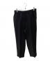 UNITED ARROWS（ユナイテッドアローズ）の古着「I CR REG PANTS」｜ブラック