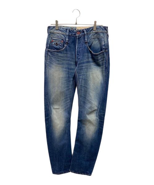 Denham（デンハム）Denham (デンハム) CROSSBACK CARROT FIT インディゴ サイズ: W28×L32の古着・服飾アイテム