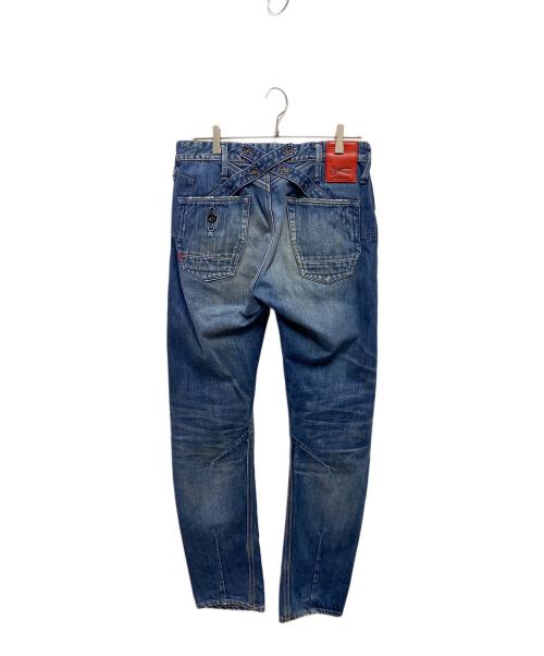 Denham（デンハム）Denham (デンハム) CROSSBACK CARROT FIT インディゴ サイズ: W28×L32の古着・服飾アイテム