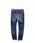 Denham (デンハム) CROSSBACK CARROT FIT インディゴ サイズ: W28×L32：15000円