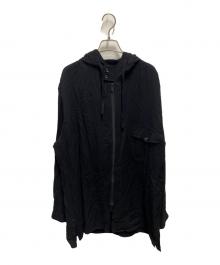 Yohji Yamamoto pour homme（ヨウジヤマモト プールオム）の古着「G-フードブルゾン」｜ブラック
