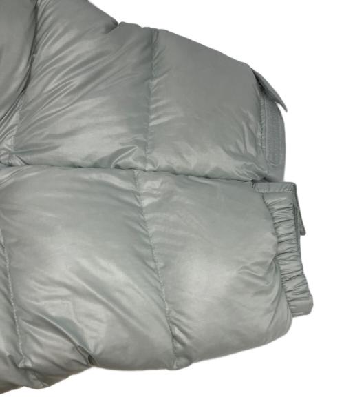 THE NORTH FACE（ザ ノース フェイス）THE NORTH FACE (ザ ノース フェイス) W'S NUPTSE SHORT JACKET ブルー×ブラウン サイズ:Ｌ 未使用品の古着・服飾アイテム