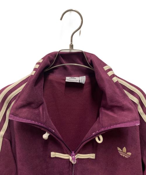 adidas（アディダス）adidas (アディダス) 25AW CTT3.1 チャイナ ジャケット パープル サイズ:S 未使用品の古着・服飾アイテム