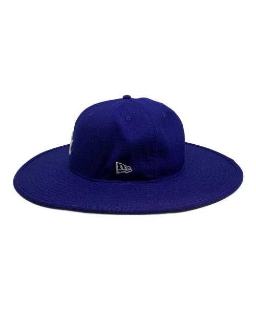 New Era（ニューエラ）New Era (ニューエラ) Fitted Long Brim Hat ブルーの古着・服飾アイテム