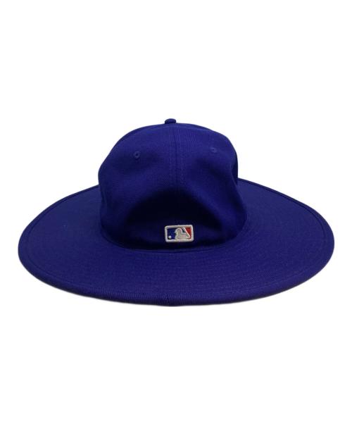 New Era（ニューエラ）New Era (ニューエラ) Fitted Long Brim Hat ブルーの古着・服飾アイテム