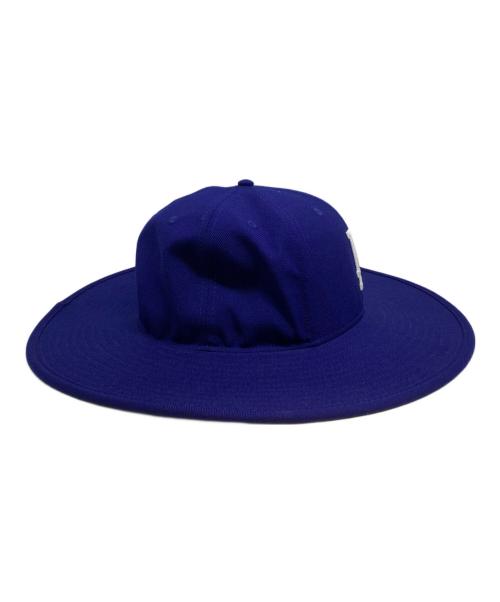 New Era（ニューエラ）New Era (ニューエラ) Fitted Long Brim Hat ブルーの古着・服飾アイテム