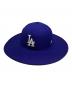 New Era（ニューエラ）の古着「Fitted Long Brim Hat」｜ブルー
