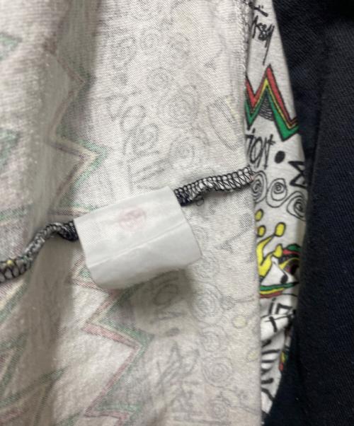 stussy（ステューシー）stussy (ステューシー) 00’S Tom Tom ラグランカットソー ホワイト×ブラック サイズ:サイズ詳細参照の古着・服飾アイテム