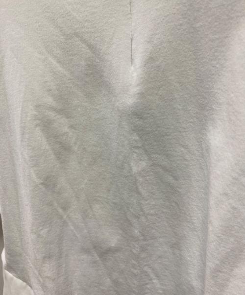 ENFOLD（エンフォルド）ENFOLD (エンフォルド) PETAL-HEM T-SHIRT ホワイト サイズ:38の古着・服飾アイテム