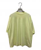 nagonstansナゴンスタンス）の古着「crew-neck ｔ-shirt」｜イエロー