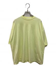 nagonstans（ナゴンスタンス）の古着「crew-neck ｔ-shirt」｜イエロー