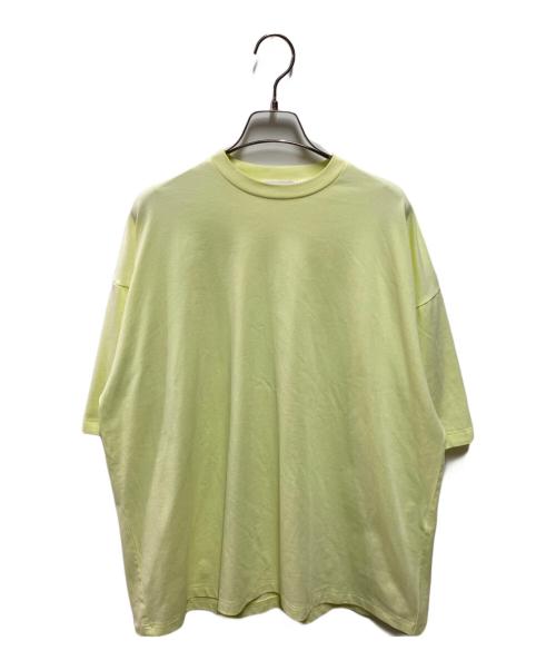 nagonstans（ナゴンスタンス）nagonstans (ナゴンスタンス) crew-neck ｔ-shirt イエロー サイズ:Ｍの古着・服飾アイテム
