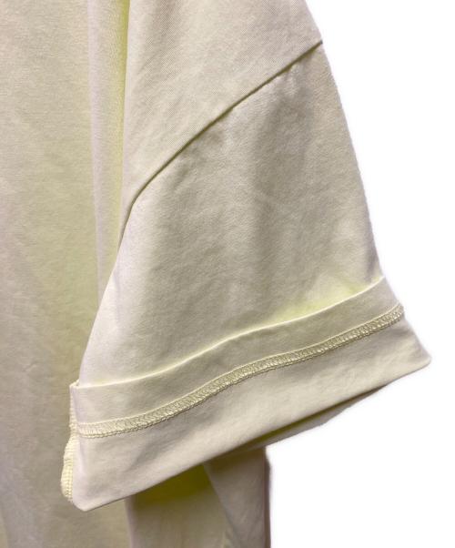 nagonstans（ナゴンスタンス）nagonstans (ナゴンスタンス) crew-neck ｔ-shirt イエロー サイズ:Ｍの古着・服飾アイテム