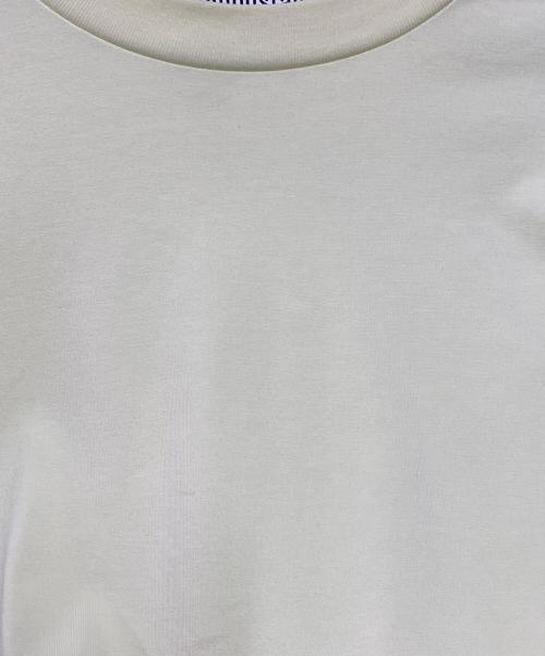 nagonstans（ナゴンスタンス）nagonstans (ナゴンスタンス) crew-neck ｔ-shirt イエロー サイズ:Ｍの古着・服飾アイテム