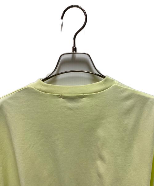 nagonstans（ナゴンスタンス）nagonstans (ナゴンスタンス) crew-neck ｔ-shirt イエロー サイズ:Ｍの古着・服飾アイテム