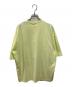 nagonstans (ナゴンスタンス) crew-neck ｔ-shirt イエロー サイズ:Ｍ：6000円