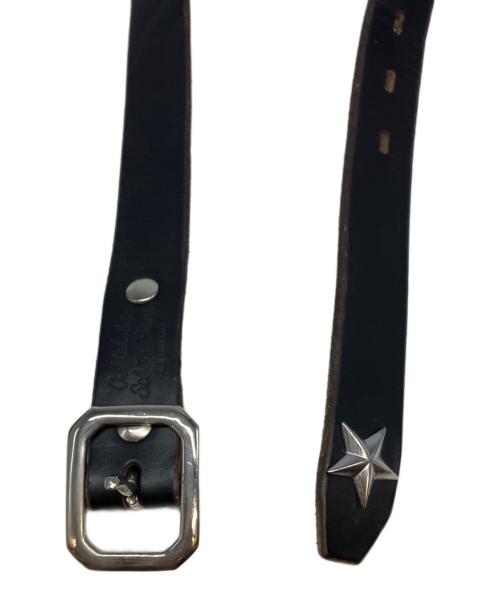 Schott（ショット）Schott (ショット) PERFECTO BELT NARROW ブラック サイズ:32の古着・服飾アイテム
