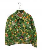 LEVI'Sリーバイス）の古着「ポケモン25周年記念コラボ トラッカージャケット」｜グリーン
