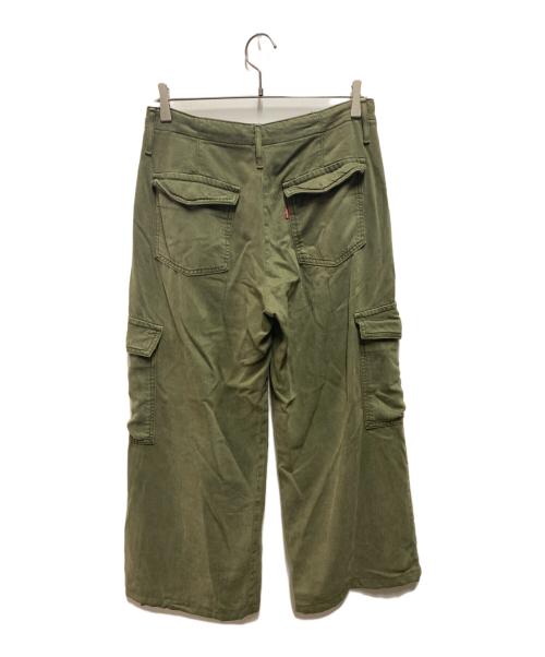 LEVI'S（リーバイス）LEVI'S (リーバイス) カーゴパンツ グリーン サイズ:27の古着・服飾アイテム