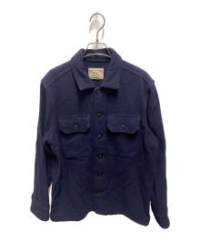 POLO RALPH LAUREN（ポロ・ラルフローレン）の古着「ウールシャツジャケット」｜ネイビー